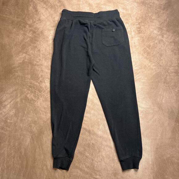 NFL Team Apparel Minnesota Vikings Logo Sweatpants Joggers Black Sporty Football - Picture 2 of 7